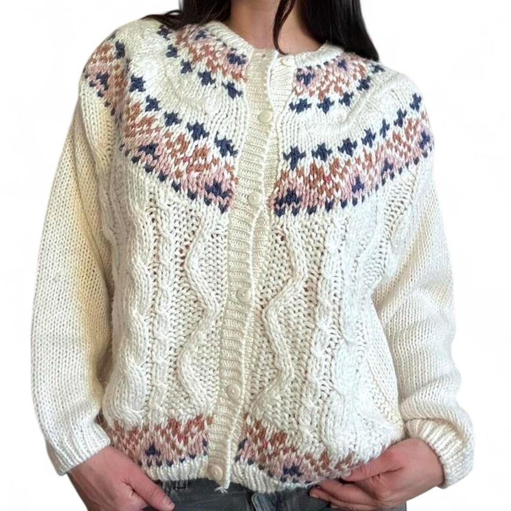Beautiful hand knit vintage